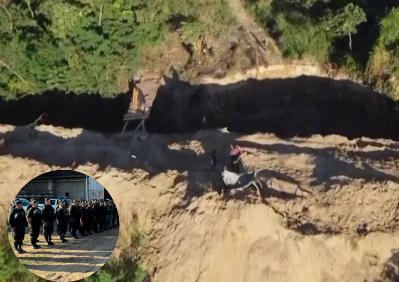 Policía recupera control de la propiedad Santa Rita tras violento avasallamiento armado