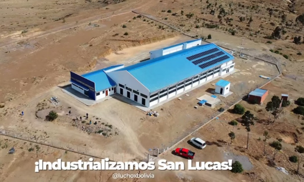 Construcción de la planta de transformación de durazno en San Lucas llega a 95,6% de avance