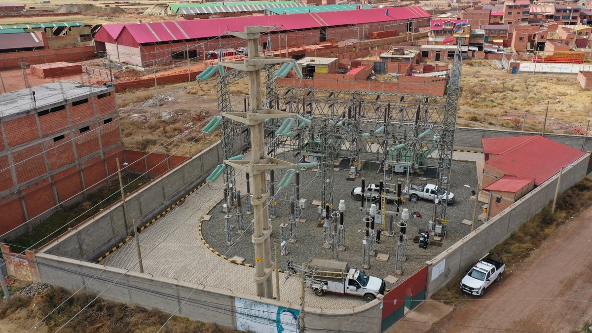 La Paz logra el 96% de cobertura eléctrica con más de Bs 1.500 millones de inversión