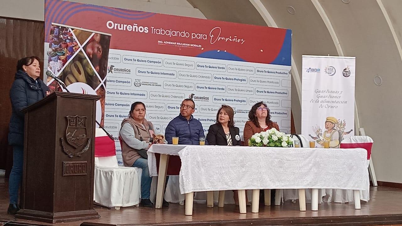 BDP-SAM y MIGA lanzan el proyecto “Guardianas y Guardianes de la Alimentación” en Oruro