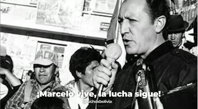 Arce: El legado de Marcelo Quiroga Santa Cruz sigue siendo ejemplo para quienes militamos en las filas del Proceso de Cambio