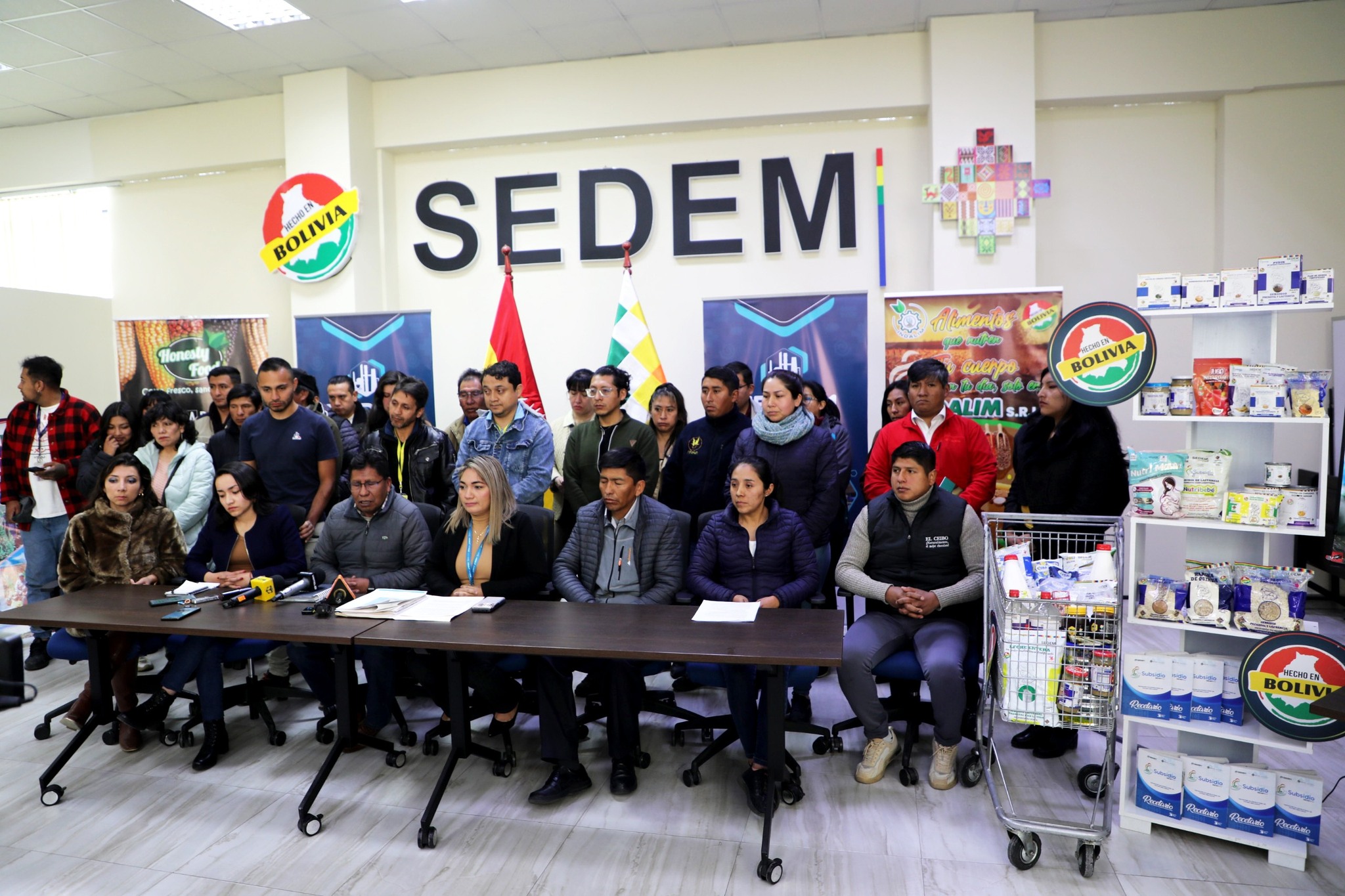 Sedem asegura que los productos del subsidio Prenatal y de Lactancia tienen valores nutricionales y precio fijo
