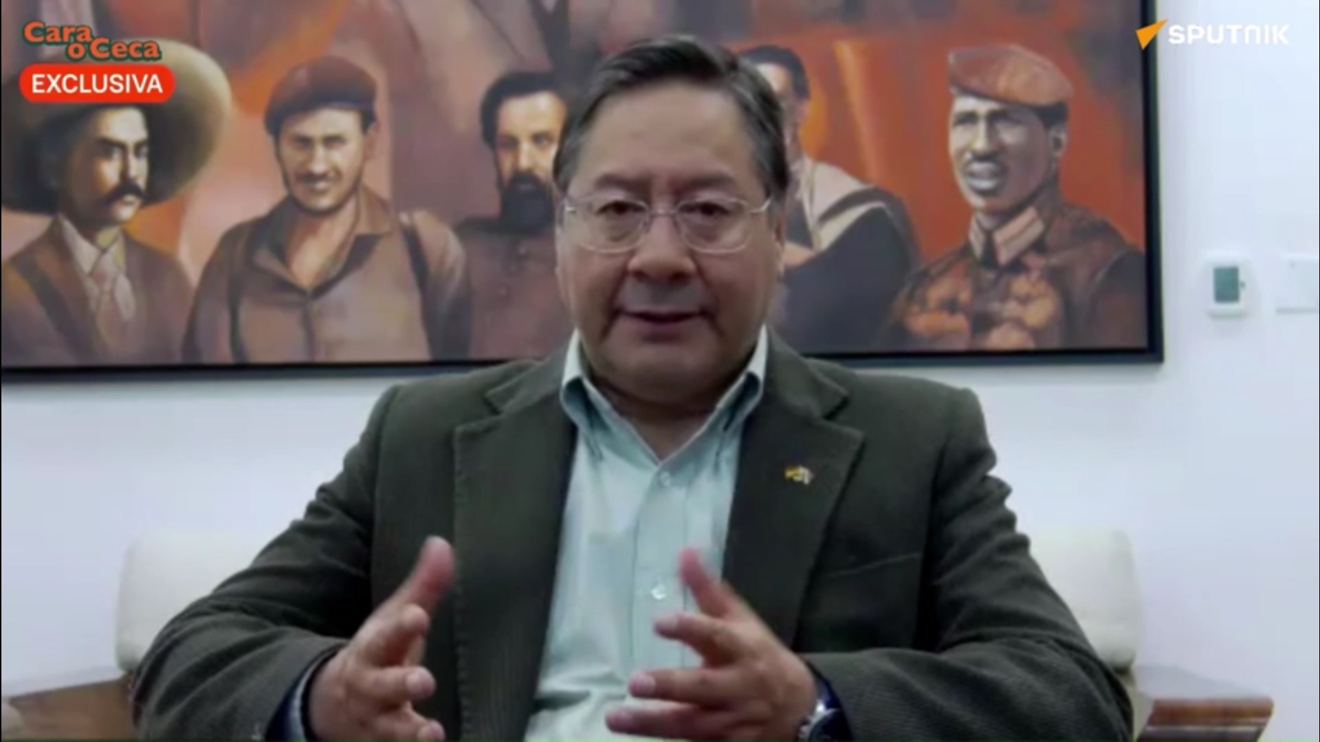 Arce asegura que hay oportunidad de unidad de la izquierda y advierte que los logros están en riesgo