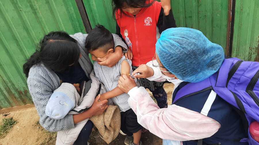 Salud y Educación alistan protocolo específico contra el sarampión