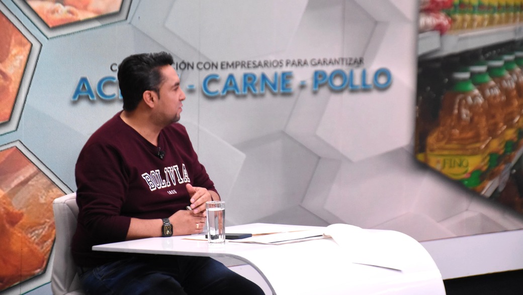 Viceministro Siles asegura que baja precios de la carne de res, pollo y del aceite por mayor producción y control