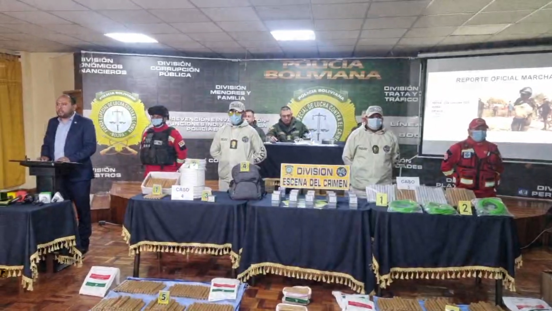 Bloqueo evista deja violencia y la incautación de cientos de explosivos que muestran afanes desestabilizadores