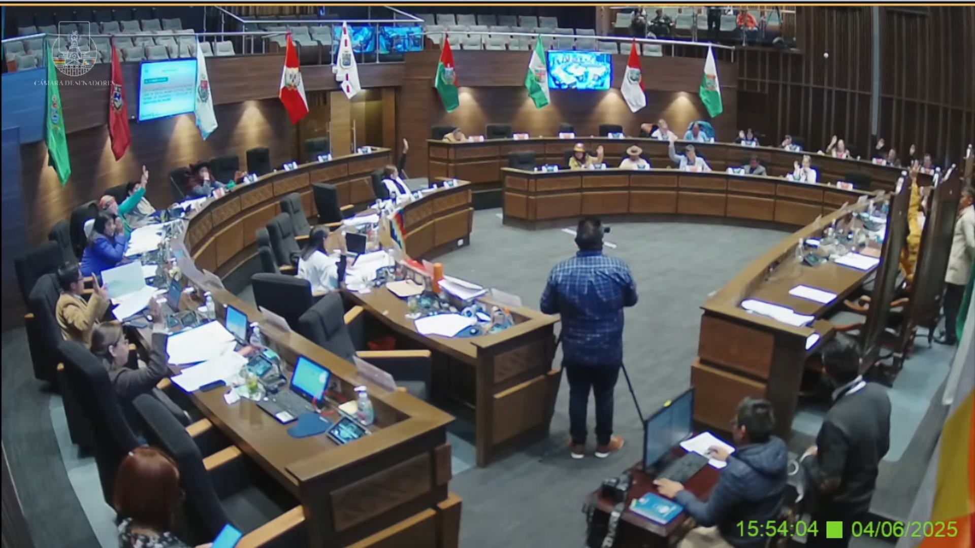 Evistas fracasan y Senado sanciona ley de transmisión de resultados electorales preliminares