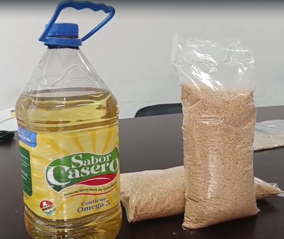 Industria estatal acopió 40.000 toneladas de soya y empezó a producir aceite con el sello “Sabor Casero”