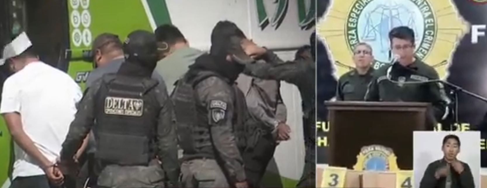 Un expolicía dado de baja y un policía procesado están entre los siete detenidos en poder de armas en Parotani