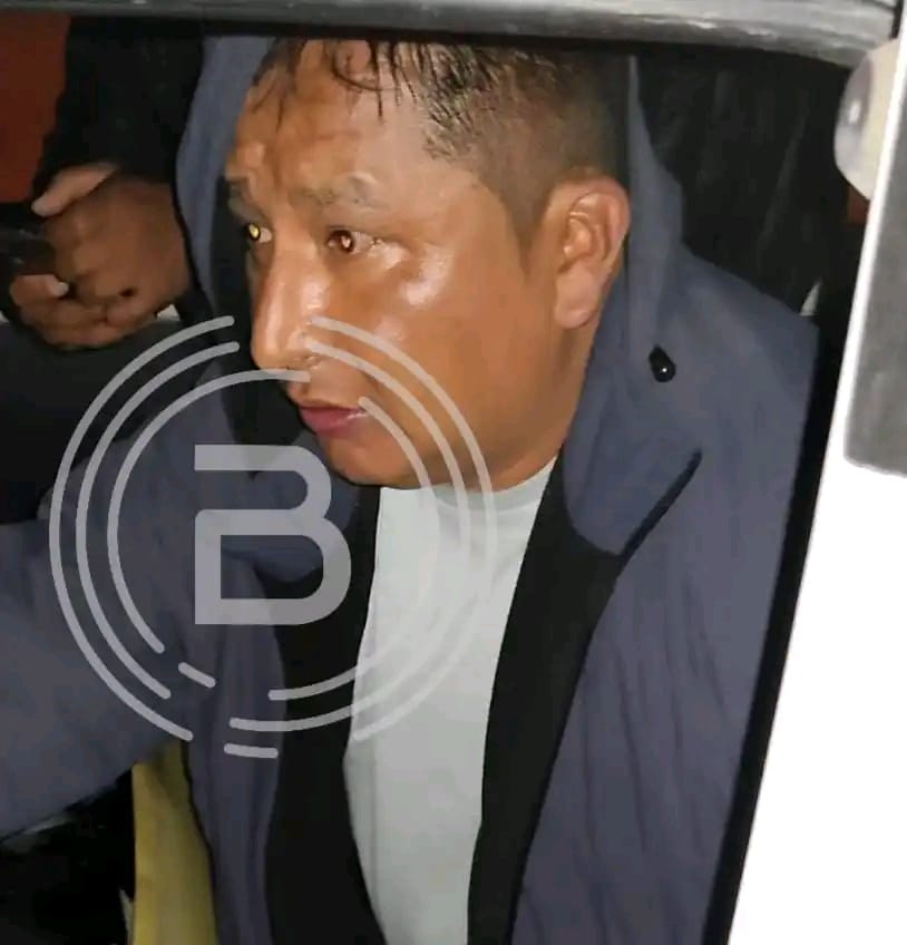 El dirigente evista Enrique Mamani. Foto: Btv.