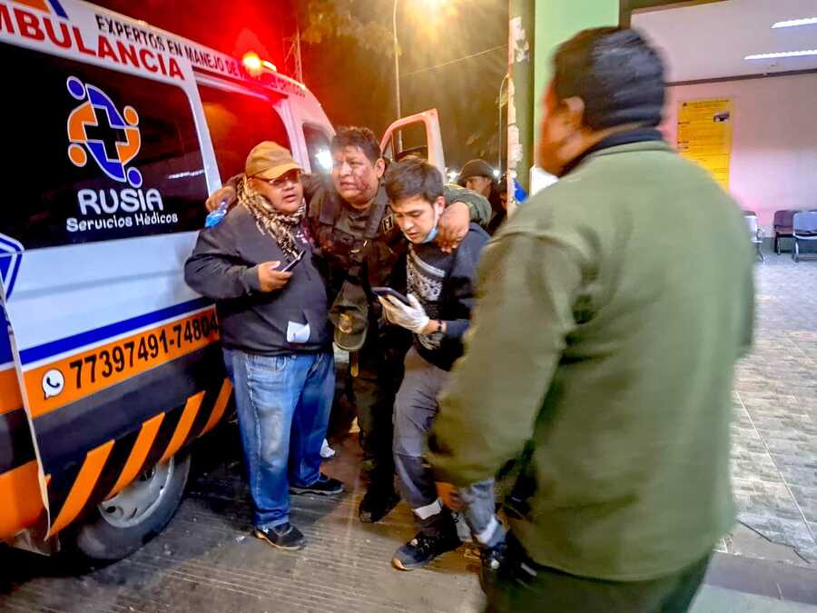 Gobierno presentará una denuncia internacional por la violencia evista contra personal médico