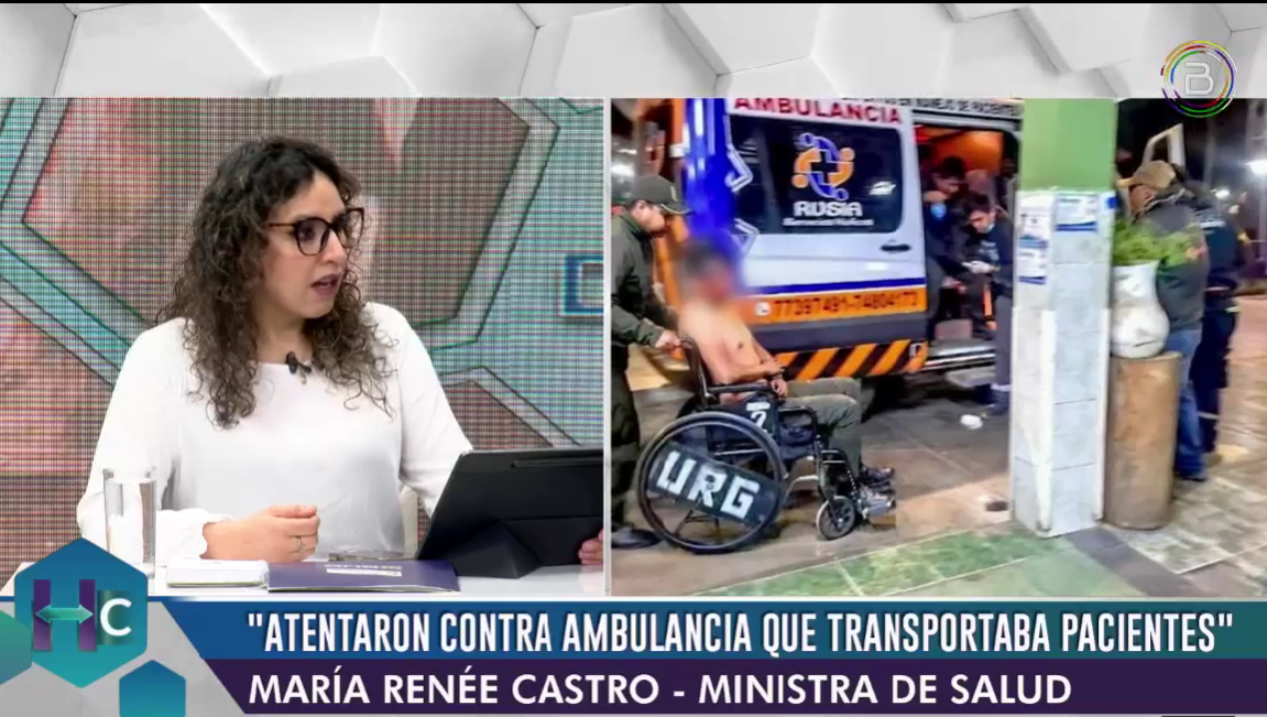 Salud condena violencia de evistas que deja 53 heridos en siete días de bloqueo