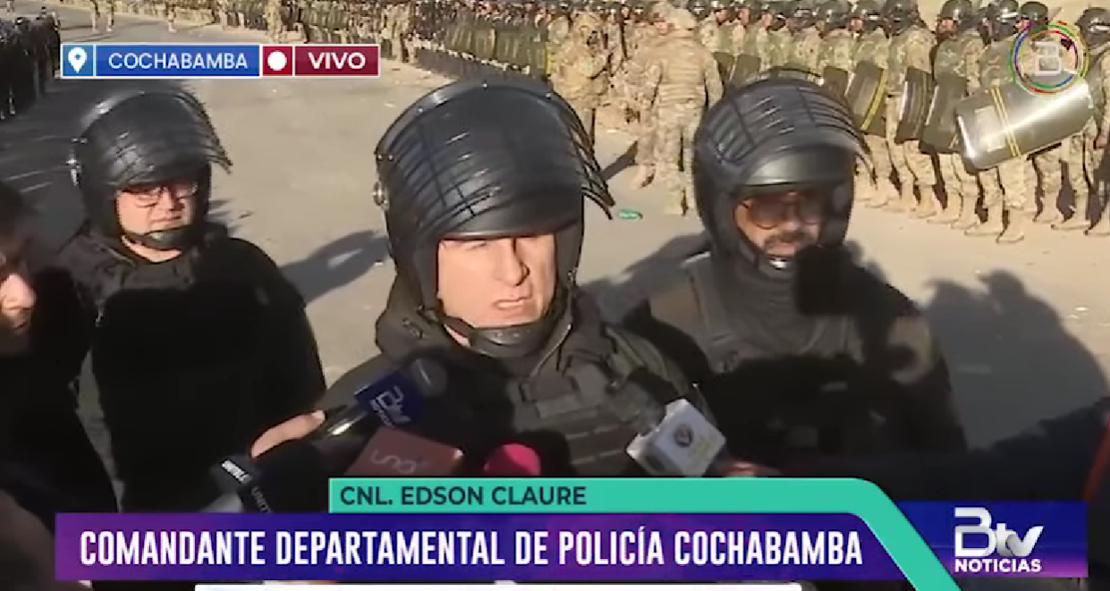 Aprehenden a 4 personas y arrestan a 29 en operativos en Khora y Parotani en Cochabamba