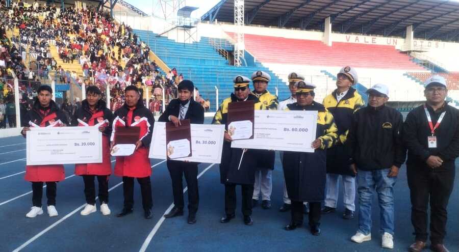 Potosí vibró con el Festival de Bandas de Bronce del Bicentenario