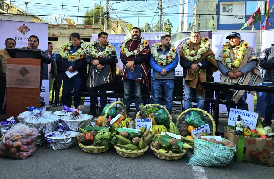 Gobierno garantiza obras de agua potable y riego para familias de La Paz, Santa Cruz y Potosí
