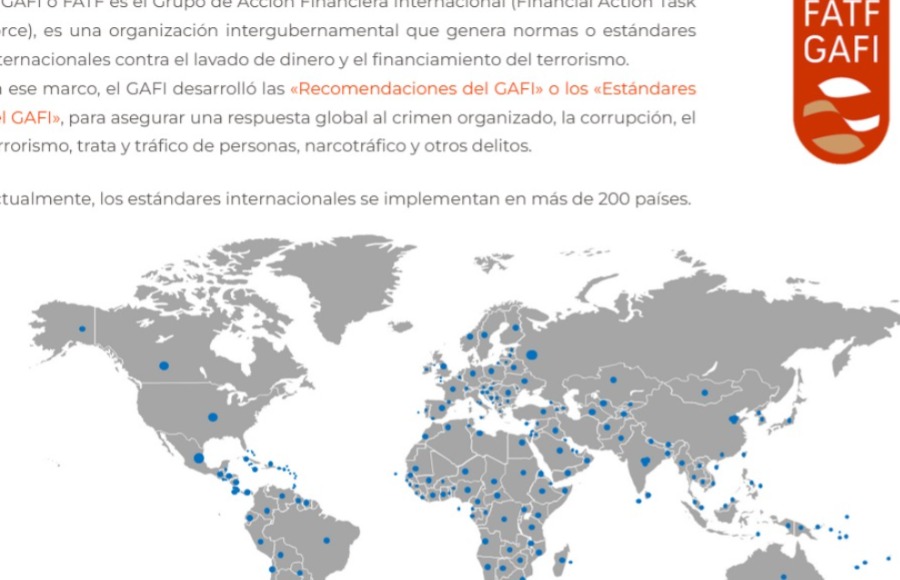 GAFI incorpora a Bolivia en la Lista Gris por falta de ley de lucha contra la legitimación de ganancias ilícitas