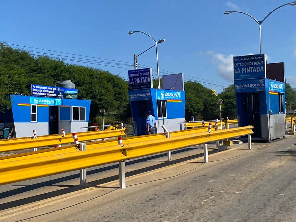 Bloqueo evista dejó pérdida de Bs 10 millones en cobro de peajes de la Red Vial Fundamental