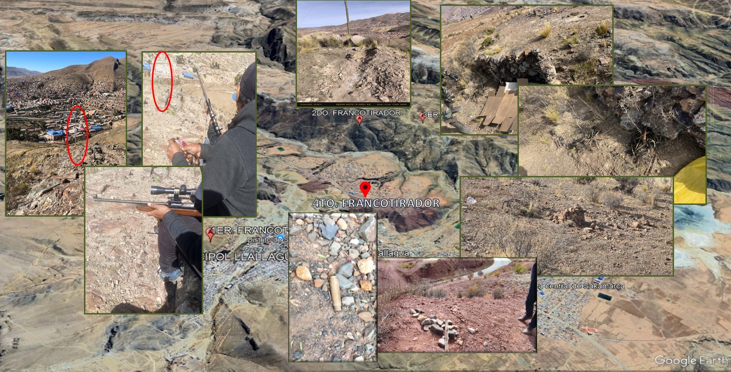 Asesinos de policías en Llallagua emplearon fusiles de guerra y operaban desde cuatro “trincheras”