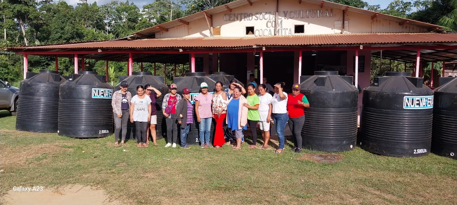 Entregan equipos de riego a mujeres de Porvenir para aumentar la producción de yuca