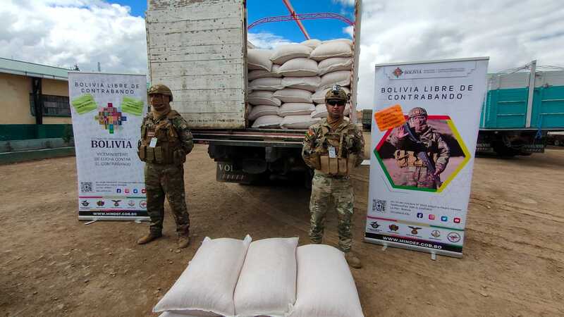 Operativos contra el contrabando dejan comisos por más de Bs 2 millones en seis días