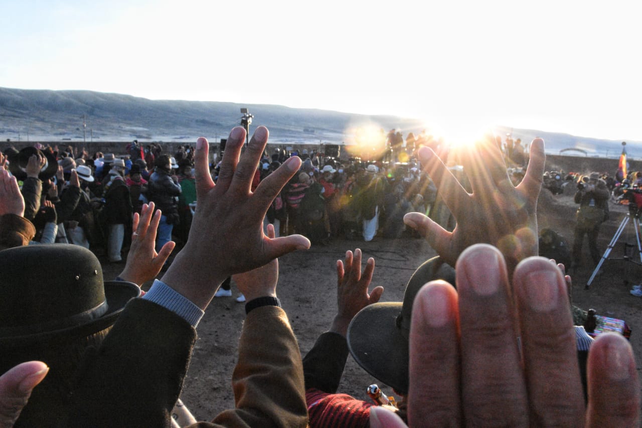 Presidente Arce recibirá el Año Nuevo Andino Amazónico 5.533 en Tiwanaku