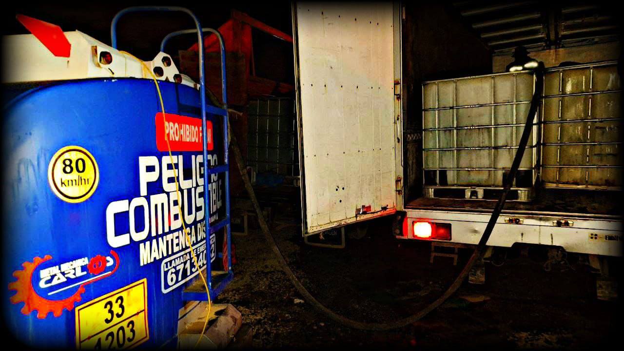 Incautan 45.000 litros de combustible almacenados ilegalmente en un inmueble en Senkata