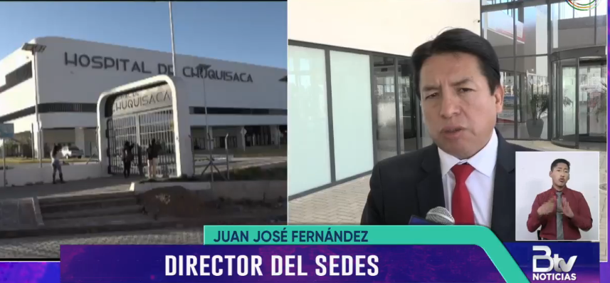 Sedes recomienda no trasladar a otro hospital al gobernador de Chuquisaca