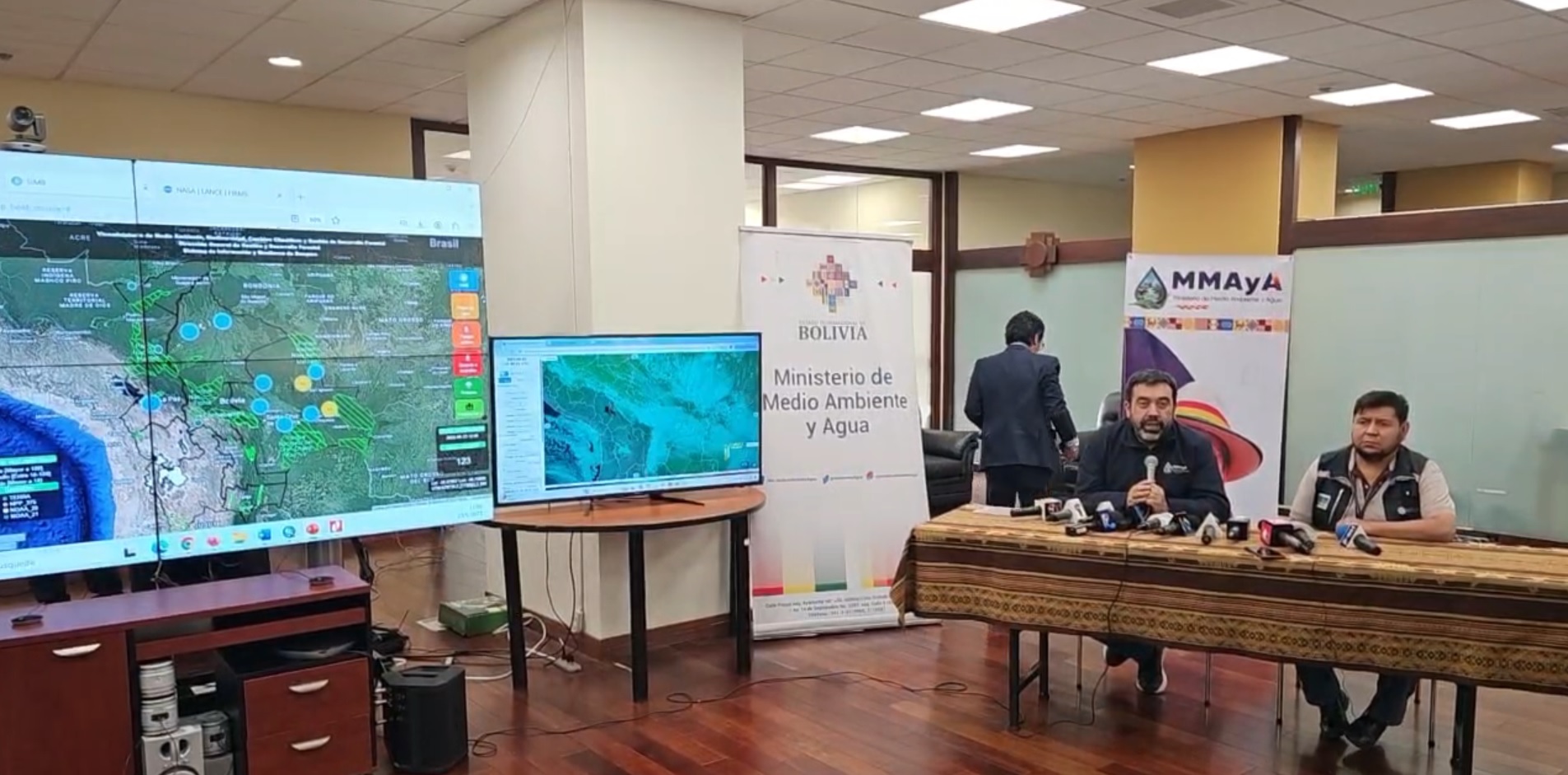 Gobierno activa plan de prevención de incendios con el Sistema de Monitoreo de Bosques que contrasta datos con la NASA