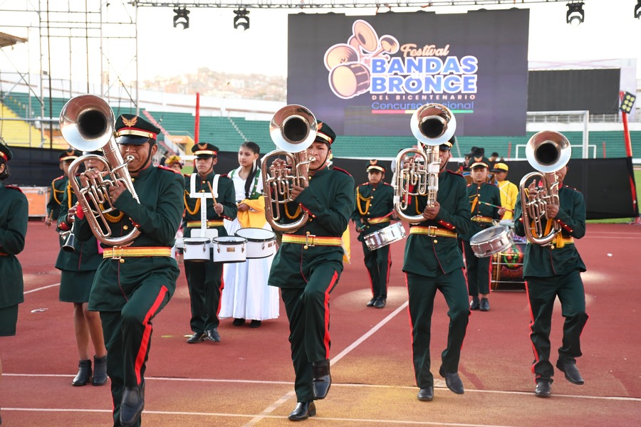 Don Bosco Sucre e Internacional Instrumental Proyecto 4 triunfan en el Festival Bandas de Bronce de Chuquisaca