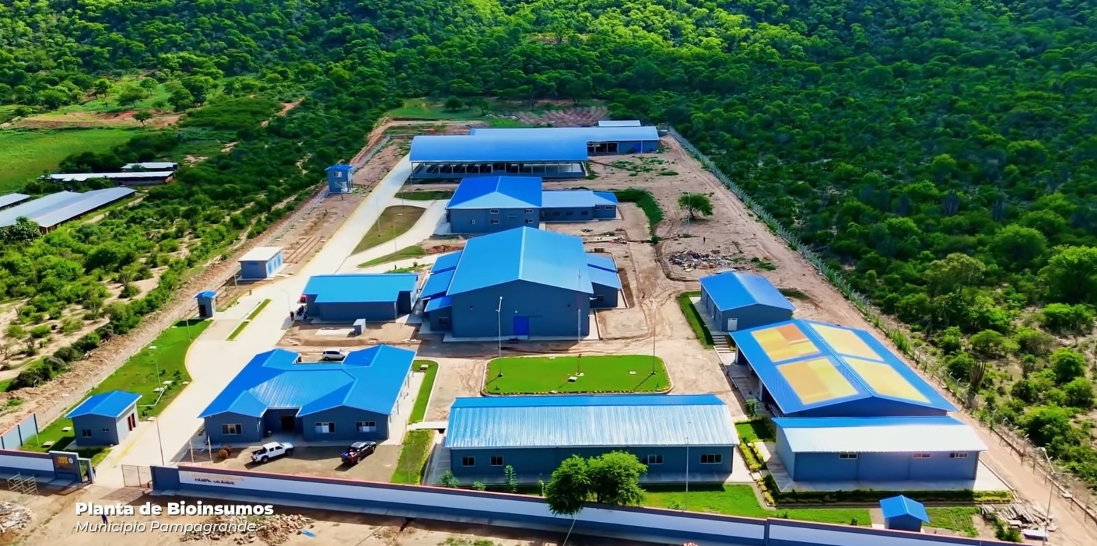 Planta de bioinsumos de Pampa Grande ayudará a reducir importaciones por más de $us 2.000 millones