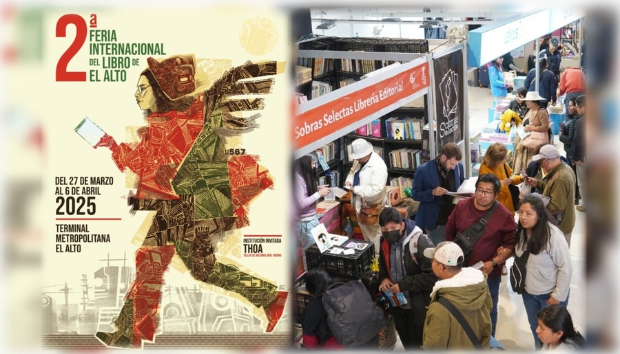 La Feria Internacional del Libro de El Alto presenta su imagen oficial