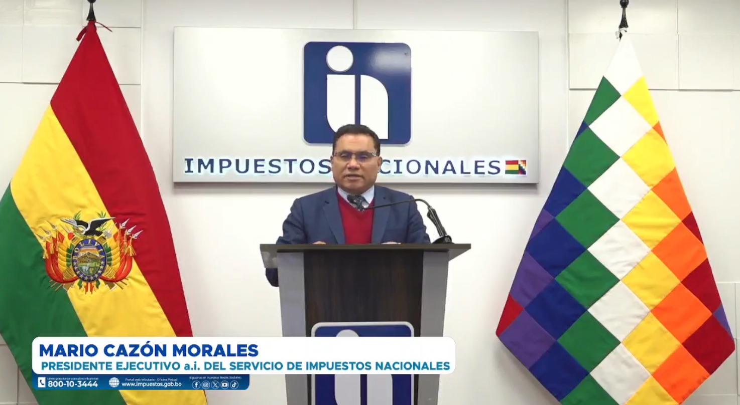 Recaudación tributaria crece en 21% y aumenta a Bs 6.156 millones en enero y febrero