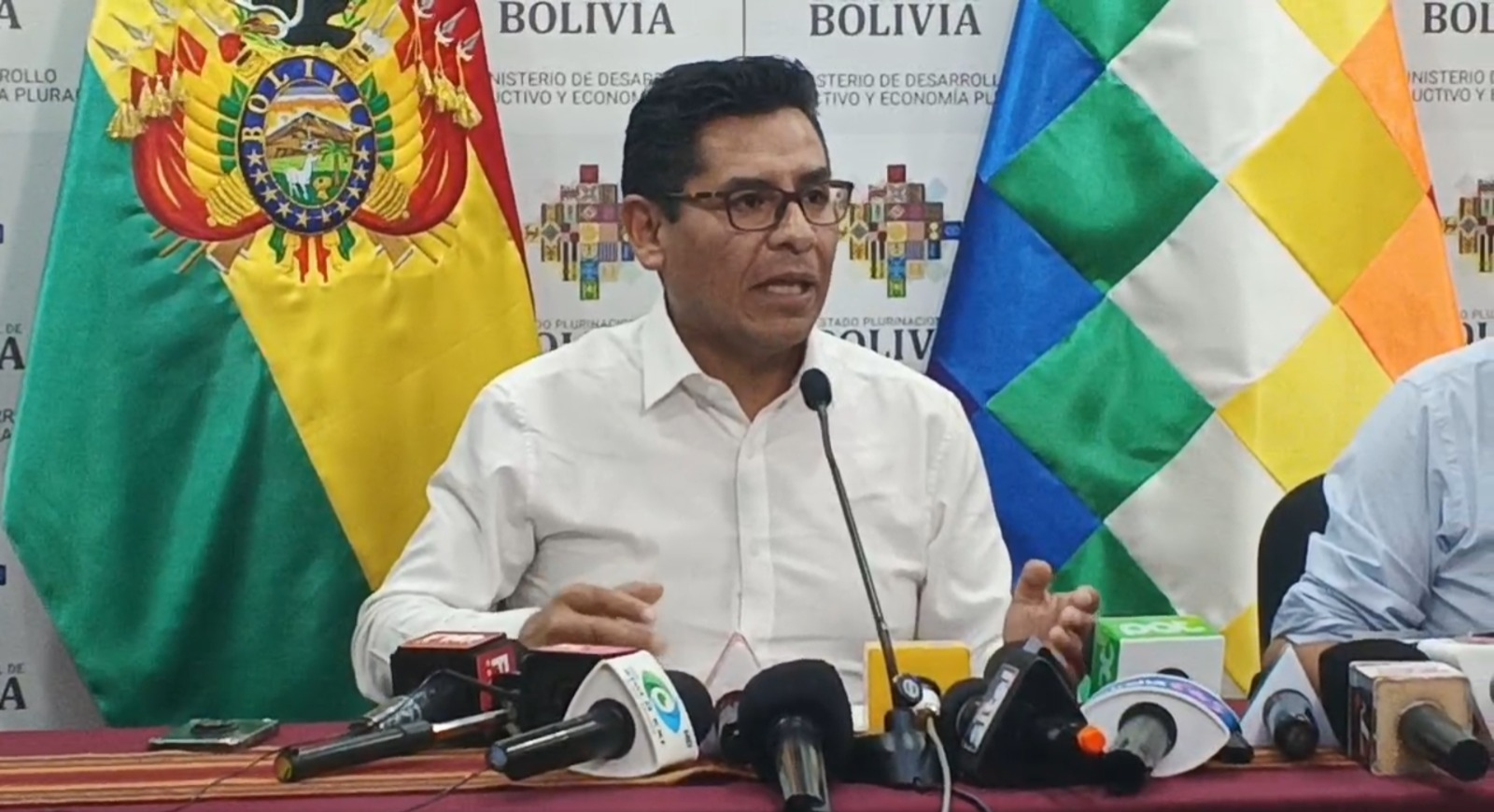 Grover Lacoa, viceministro de Comercio y Logística. Captura: TeleEstrella