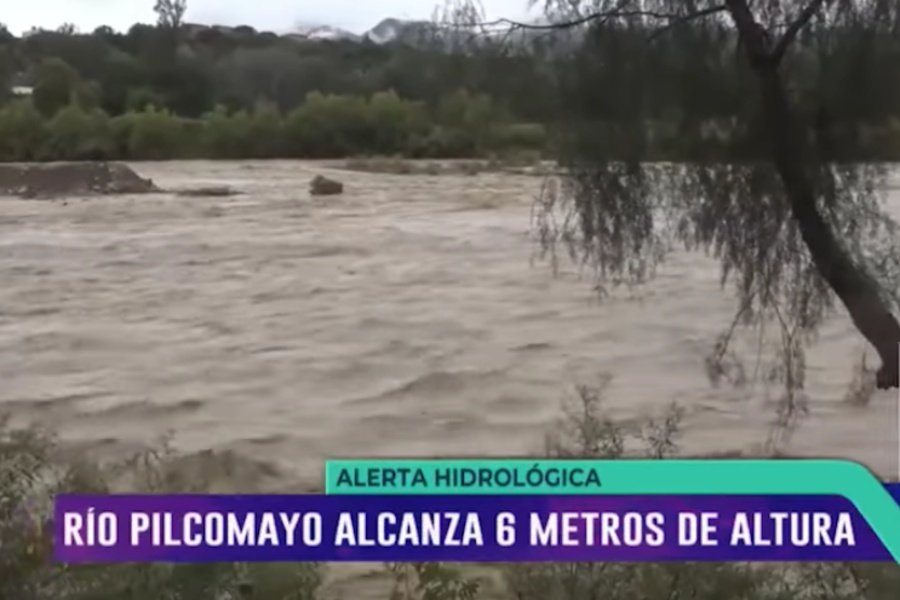 Tarija en alerta ante crecida de ríos que alcanzaron niveles históricos