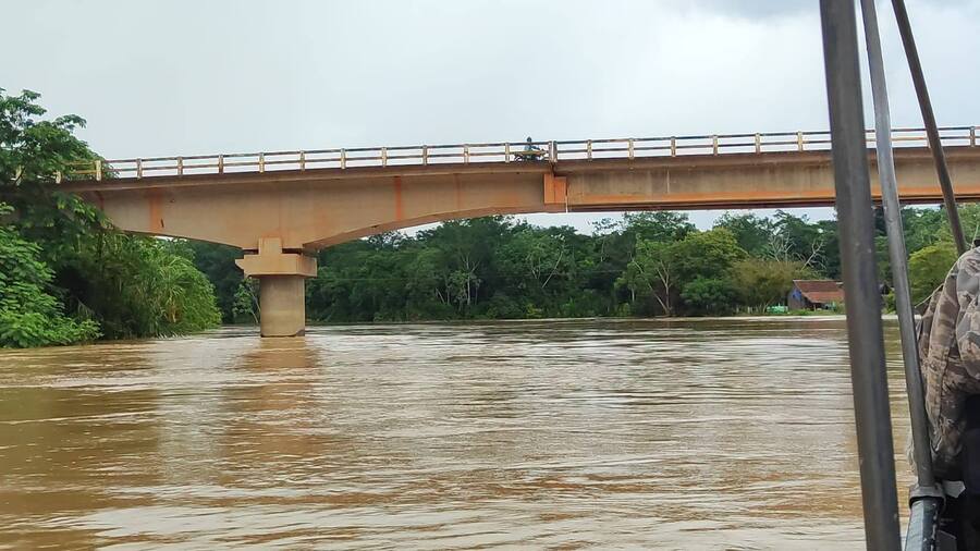 Nivel del río Tahuamanu crece casi 10 centímetros por día