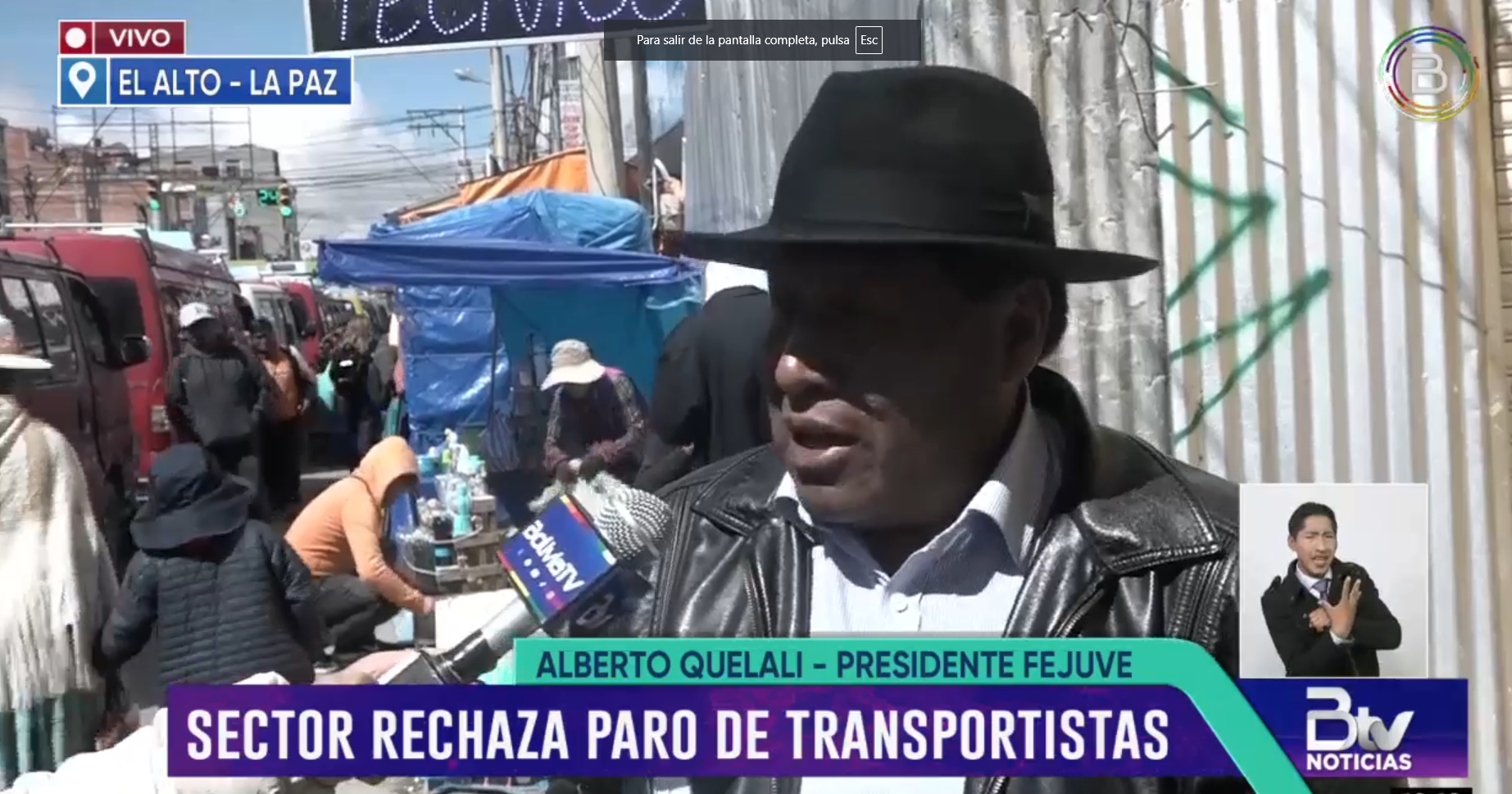 Fejuve pide a transportistas no perjudicar con paros a la población