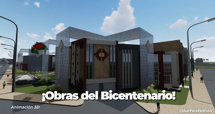 Construcción del Centro Internacional de Cultura y Exposiciones en El Alto es un homenaje al pueblo alteño