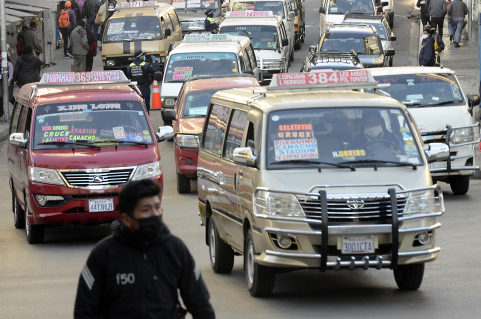 Transporte público de La Paz debe implementar GPS en sus vehículos hasta agosto