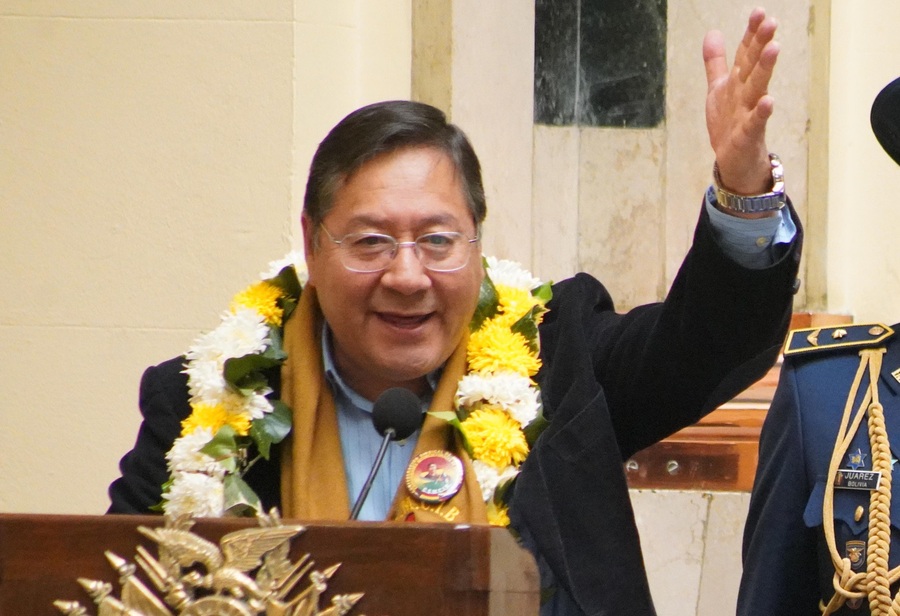 Arce llama a la unidad y pide no dejar que dividan al Instrumento Político