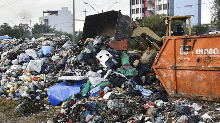 Infecciones respiratorias y gastrointestinales podrían presentarse en Cochabamba por acumulación de basura