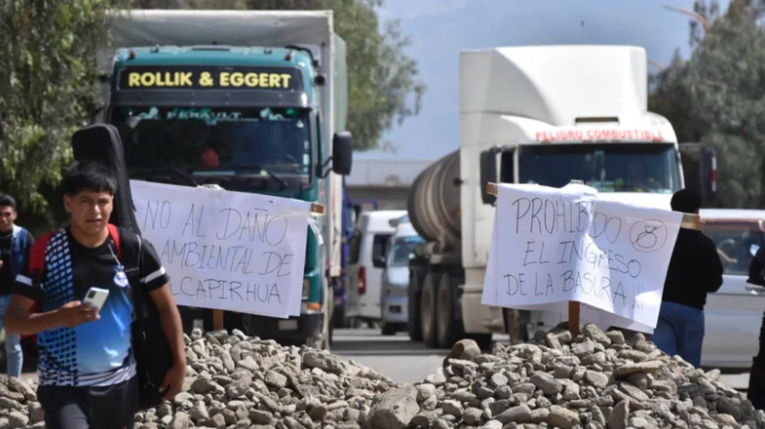 Pobladores de Colcapirhua masificarán bloqueo ante rechazo de la planta de residuos sólidos