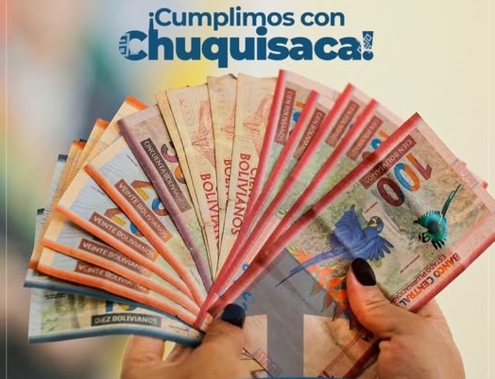 Más de 207.126 niños, madres gestantes y adultos mayores reciben sus bonos sociales en Chuquisaca