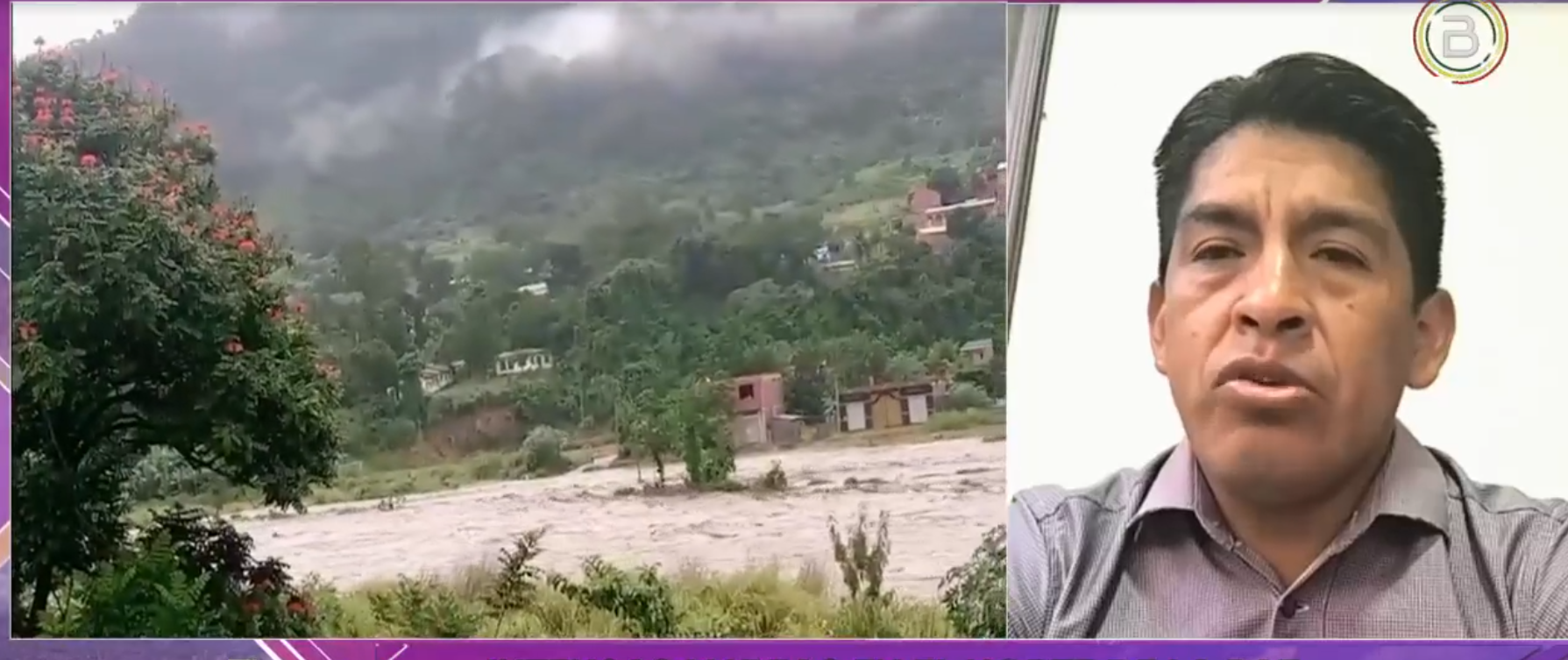 Lluvias dejan 102 comunidades afectadas y 800 familias damnificadas en Caranavi