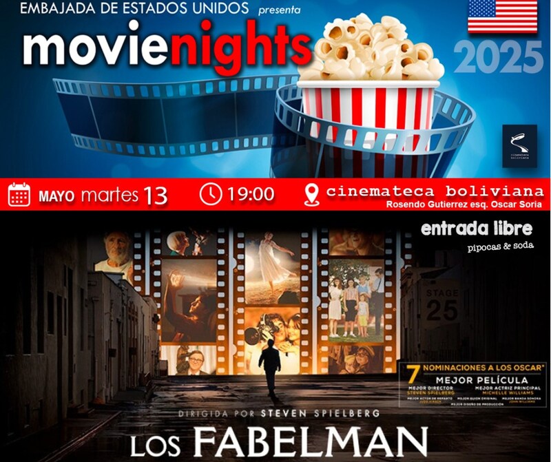 Filme “Los Fabelman” se proyecta este martes en la Cinemateca con entrada gratuita