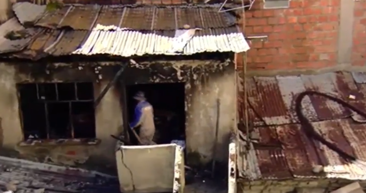 Incendio registrado en la zona Gran Poder fue causado por velas encendidas