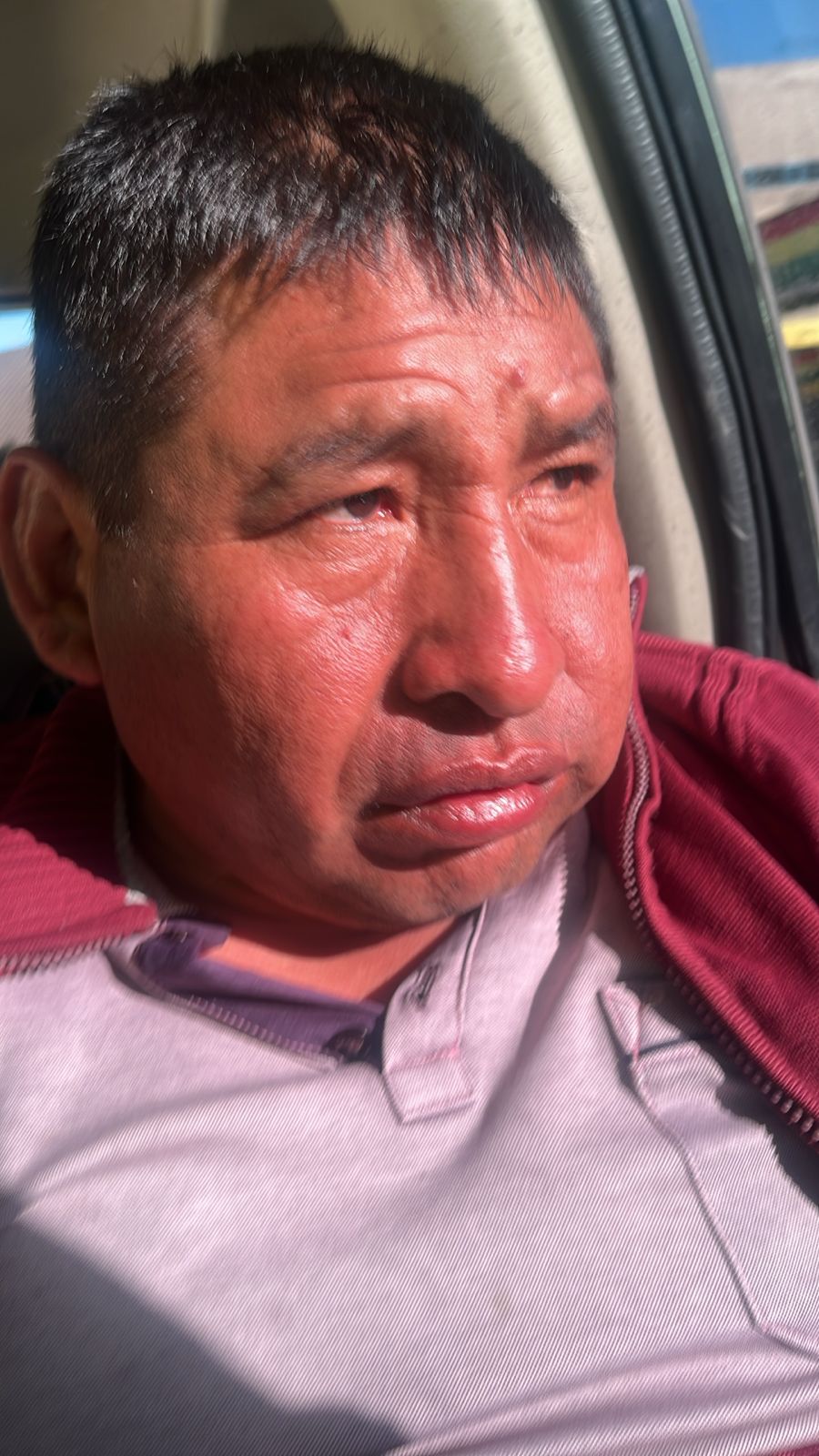 Policía aprehende al dirigente evista Ponciano Santos