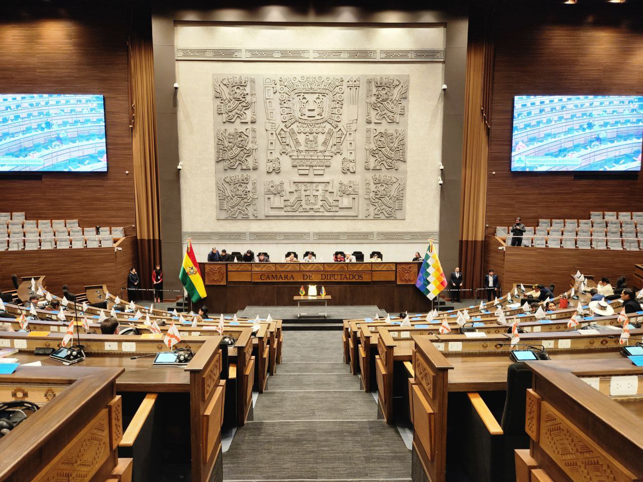 Yujra afirma que Diputados aprobó leyes electorales y pide al Senado acelerar su sanción