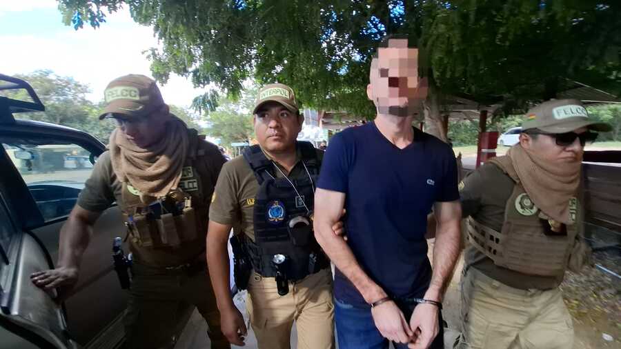 El extraditado Antonio Parada Vaca es aprehendido por el caso ítems fantasmas en la Alcaldía de Santa Cruz