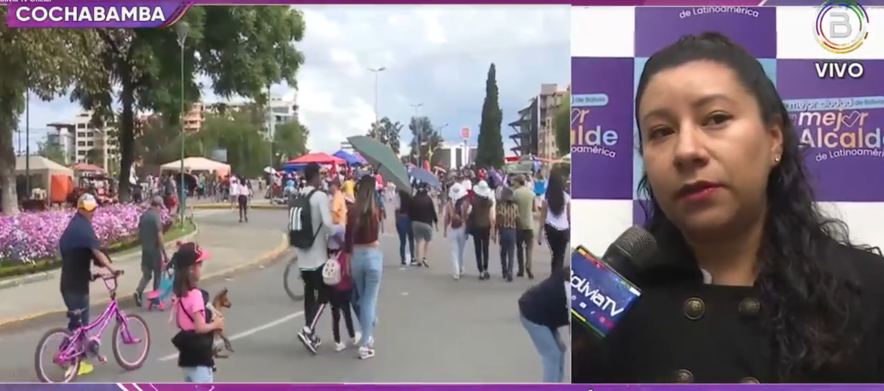 Calidad del aire mejora solo en 30% en Cochabamba tras el Día del Peatón 