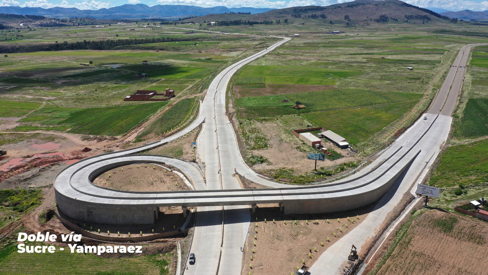 A más de Bs 2.000 millones alcanza la inversión de cuatro obras camineras en Chuquisaca 